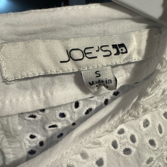 White cotton top by Joe’s Jeans NWOT - Picture 3 of 3
